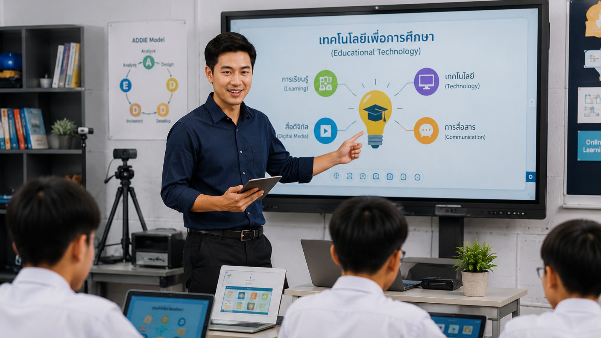 การศึกษาบัณฑิต สาขาวิชาการศึกษา วิชาเอกเทคโนโลยีการศึกษาและคอมพิวเตอร์ศึกษา