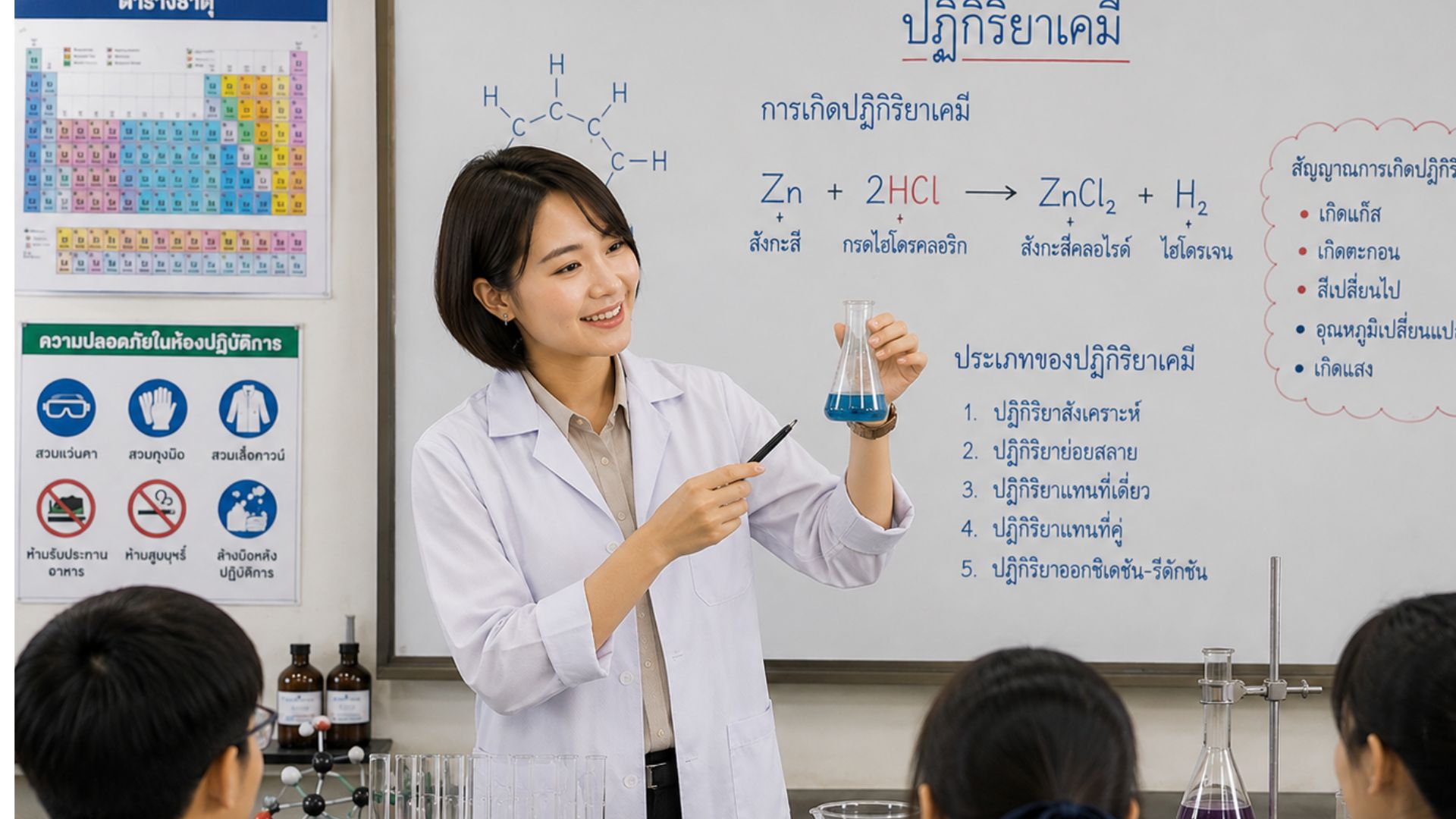การศึกษาบัณฑิต สาขาวิชาวิทยาศาสตร์และคณิตศาสตร์ วิชาเอกเคมี