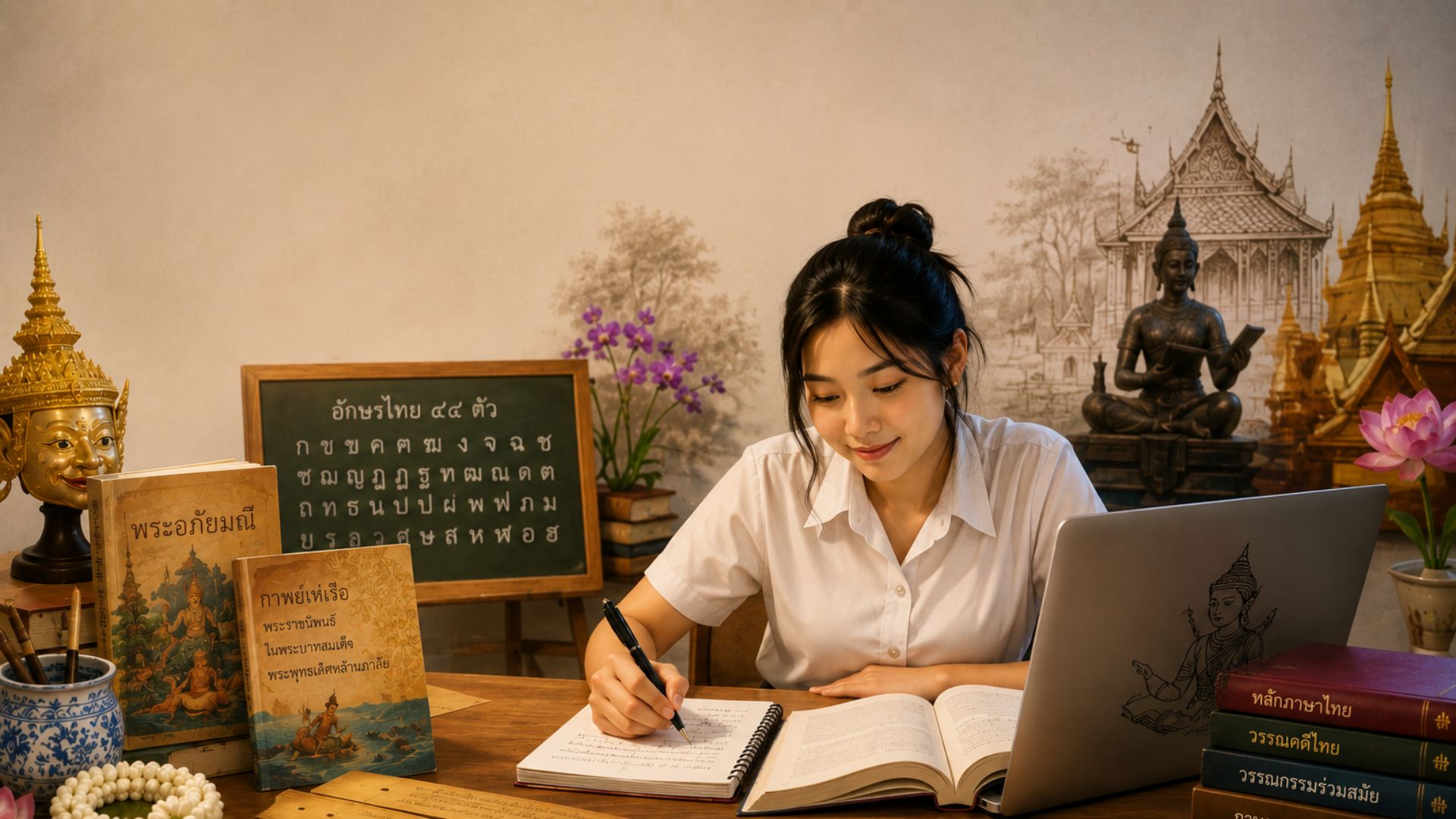 ศิลปศาสตรบัณฑิต สาขาวิชาภาษาไทย