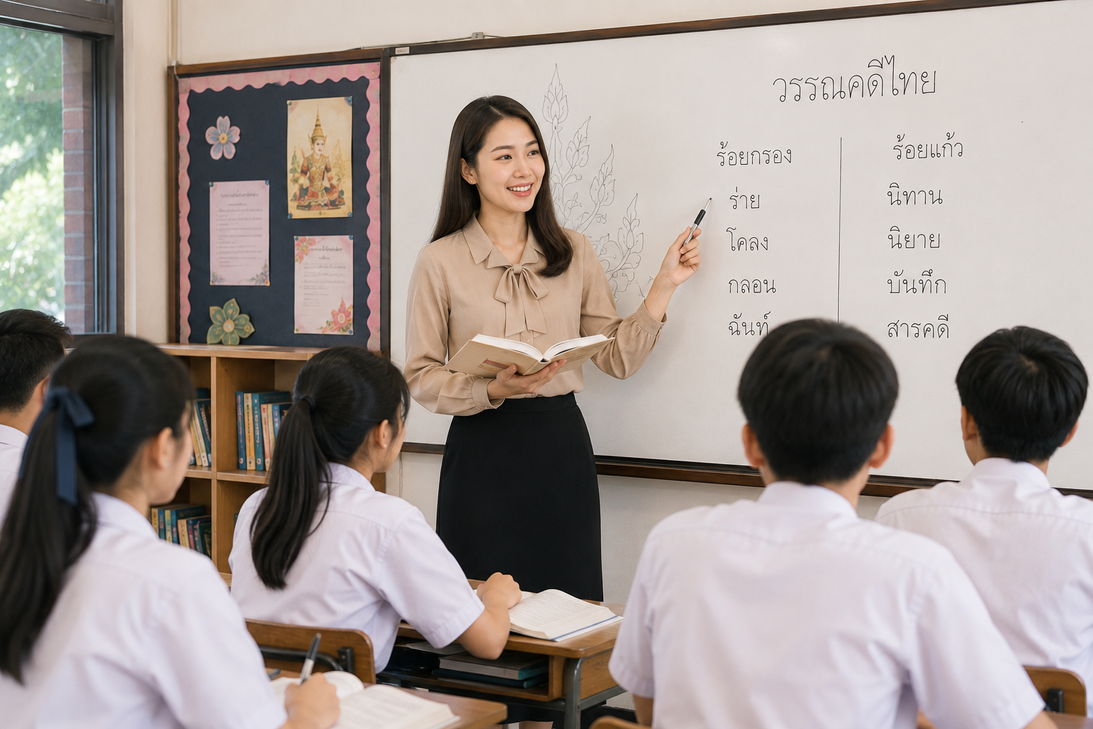 การศึกษาบัณฑิต สาขาวิชาการศึกษา วิชาเอกภาษาไทย