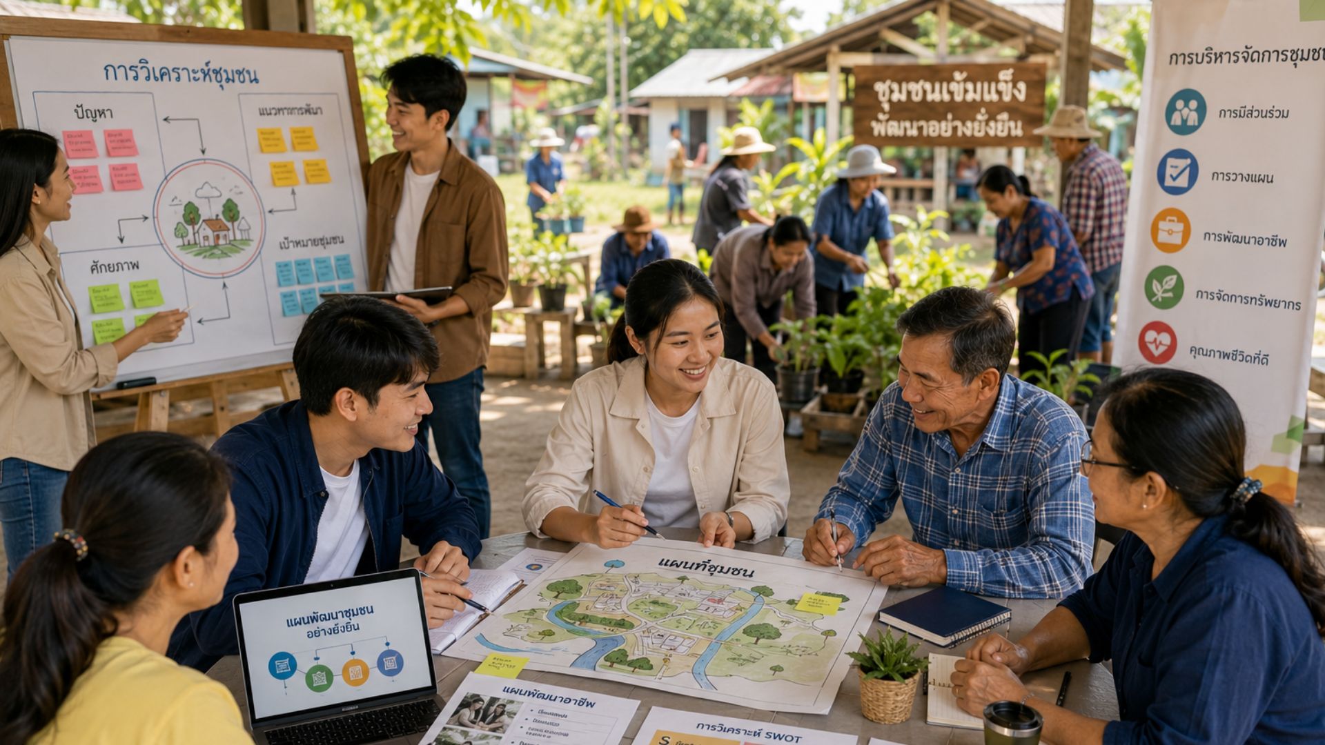 ศิลปศาสตรบัณฑิต สาขาวิชาการบริหารและพัฒนาชุมชน